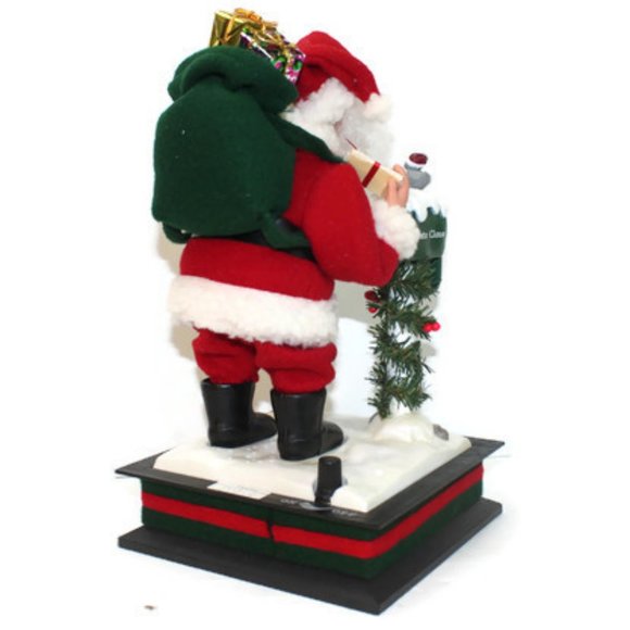 Christmas Holiday Scene Musical With Light Pre-owned It's Time - Picture 4 of 10